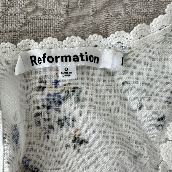 Reformation Moss Linen dress size 0 - Picture 5 of 5